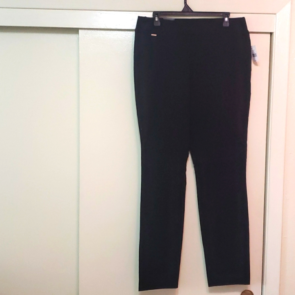 Limited black straight leg slacks Size 12 Tall NWT